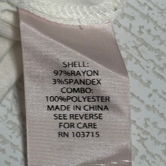 Nanette Lepore Ivory Crocheted Lace Sleeveless Top Size 1X - Picture 8 of 10